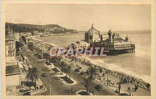 Ansichtskarte AK Nice Cote d'Azur Artistique Casino de la Jetee Baie des Anges