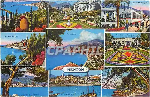 Cartes postales Menton