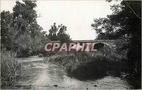 Moderne Karte Vidauban (Var) Le Pont sur l'Argens