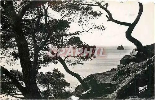 Cartes postales moderne La Seyne Fabregas Var La Cote et les Deux Freres