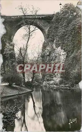 Moderne Karte Paris en Flanant Parc des Buttes Chaumont