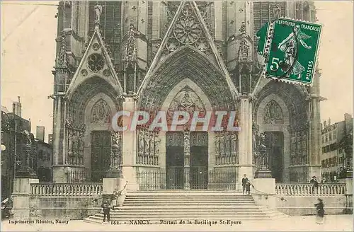 Ansichtskarte AK Nancy Portail de la Basilique st Epvre