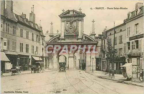 Cartes postales Nancy Porte Saint Nicolas