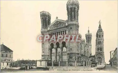 Ansichtskarte AK Lyon Notre Dame de Fourviere La Facade