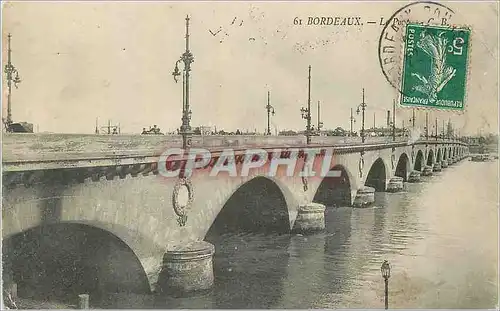 Cartes postales Bordeaux Le Pont