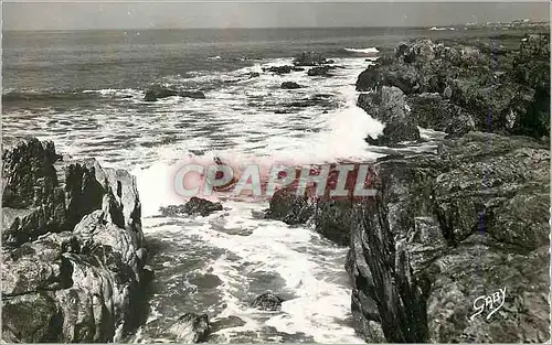 Cartes postales moderne Les Sables d'Olonne (Vendee) Effet de Vague