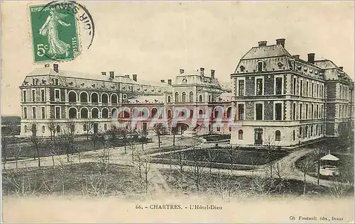 Cartes postales Chartres L'Hotel Dieu