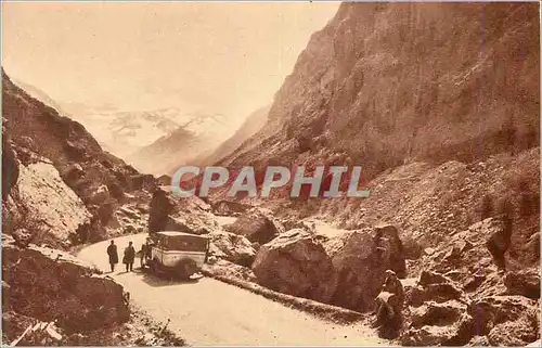 Cartes postales Gavarnie (H P) Route de Gavarnie Le Chaos