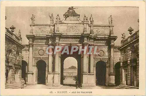 Cartes postales Nancy Arc de Triomphe