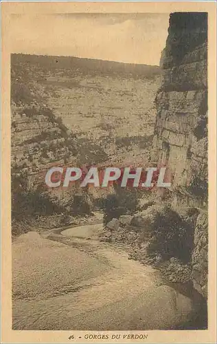 Cartes postales Gorges du Verdon