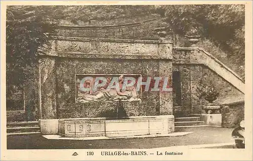 Cartes postales Uriage les Bains La Fontaine