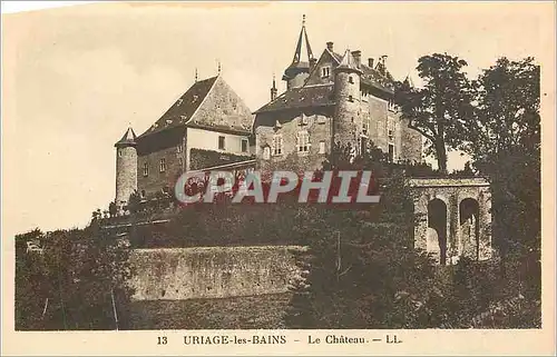 Cartes postales Uriage les Bains Le Chateau