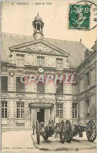 Cartes postales Verdun Hotel de Ville
