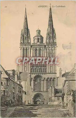 Cartes postales Angers La Cathedrale