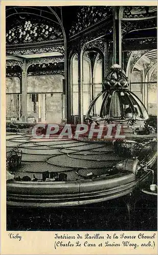 Cartes postales moderne Vichy Interieur du Pavillon de la Source Chonnel (Charles le Coeur et Lucien Woog arch)