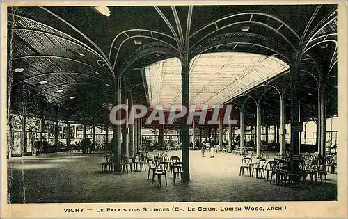 Cartes postales Vichy Le Palais des Sources (Ch Le Coeur Lucien Woog Arch)