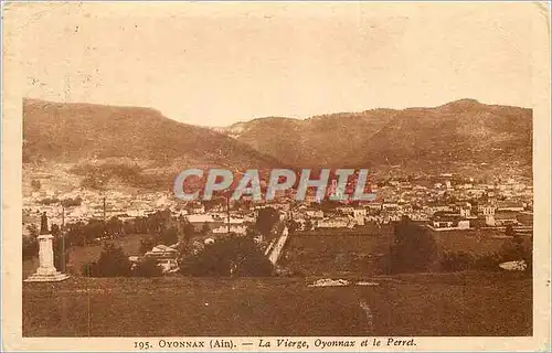 Cartes postales Oyonnax (Ain) La Vierge Oyonnax et le Perret