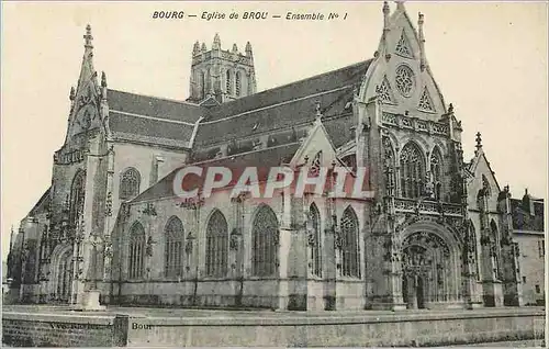 Cartes postales Bourg Eglise de Brou Ensemble N 1