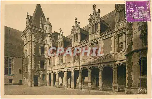 Ansichtskarte AK Blois (Loire et Cher) Le Chateau Facade interieure Louis XII