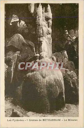 Cartes postales Les Pyrenees Grottes de Betharram Le Minaret