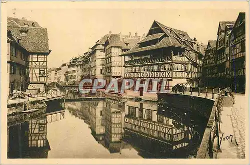 Ansichtskarte AK Strasbourg (Bas Rhin) La Petite France