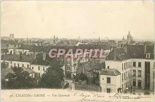 Cartes postales Chalon s Saone Vue Generale