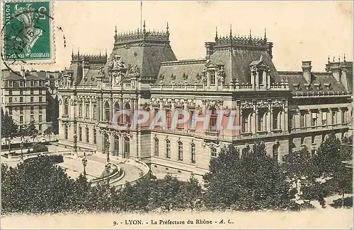 Cartes postales Lyon La Prefecutre du Rhone