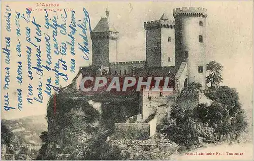 Cartes postales L'Ariege Chateaux de Foix