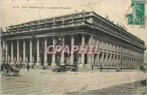 Cartes postales Bordeaux Le Grand Theatre