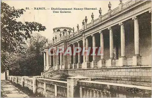 Cartes postales Nancy Etablissement Nancy Thermal Une Galerie