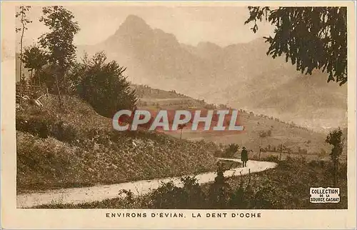 Cartes postales Environs d'Evian La Dent d'Oche