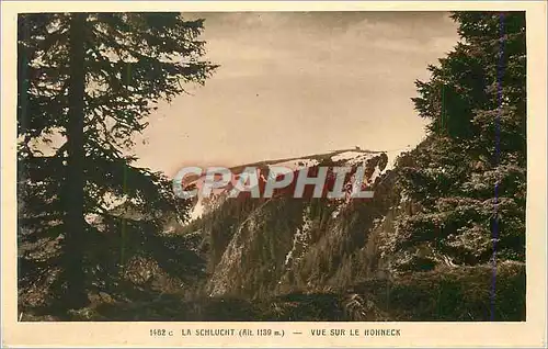 Cartes postales La Schlucht Vue sur le Honneck