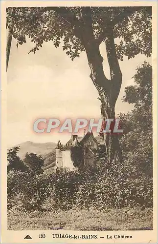 Cartes postales Uriage les Bains Le Chateau