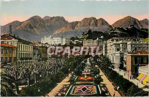 Cartes postales moderne Menton Le Jardin