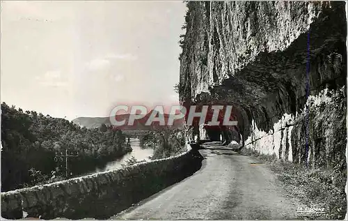 Moderne Karte Ruoms (Ardeche) Les Tunnels