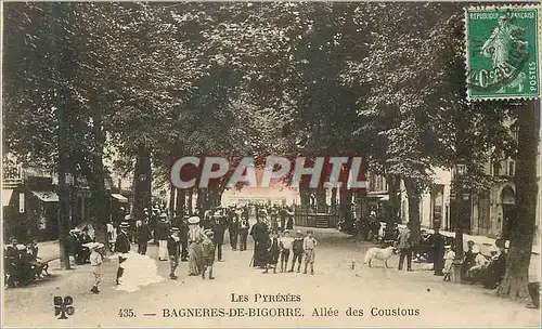 Cartes postales Les Pyrenees Bagneres de Bigorre Allee des Cousious