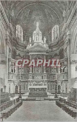 Ansichtskarte AK London St Paul's Cathedral The Choir Reredos and Apse The Sculptured subjects of the Reredos exp