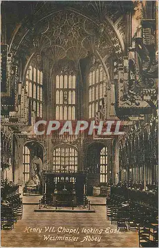 Cartes postales Henry VII Chapel Looking East Westminster Abbey