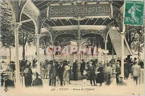 Cartes postales Vichy Source de l'Hopital