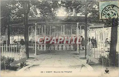 Cartes postales Vichy Source de l'Hopital