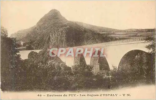 Cartes postales Puy Environs Les Orgues d'Espaly