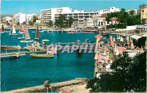 Cartes postales moderne Juan Les Pins Les Plages Cote d'Azur