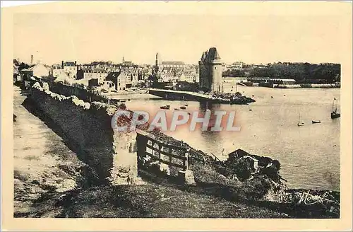 Ansichtskarte AK Cote d'Emeraude St Servan sur Mer La Cale La Tour Solider G M