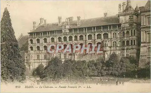 Ansichtskarte AK Blois Le Chateau Facade Francois 1er