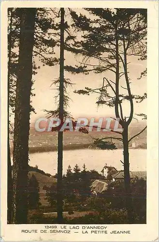 Cartes postales Le Lac d'Annecy Route de Semnoz La Petite Jeanne