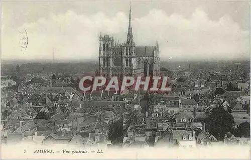 Cartes postales Amiens Vue generale