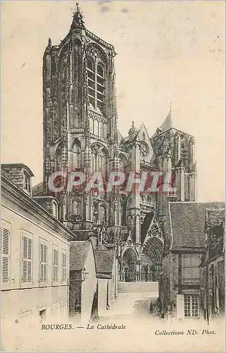 Cartes postales Bourges La Cathedrale