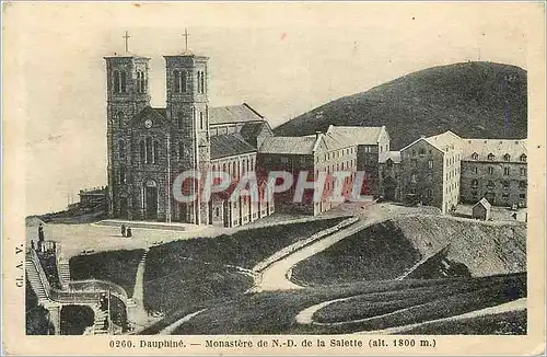 Cartes postales Le Dauphine Monastere de N D de la Salette