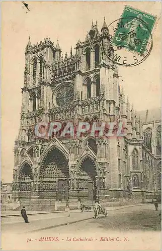 Cartes postales Amiens La Cathedrale