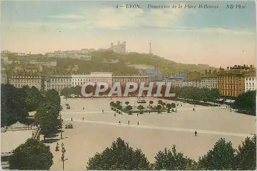 Cartes postales Lyon Panorama de la Place Bellecour